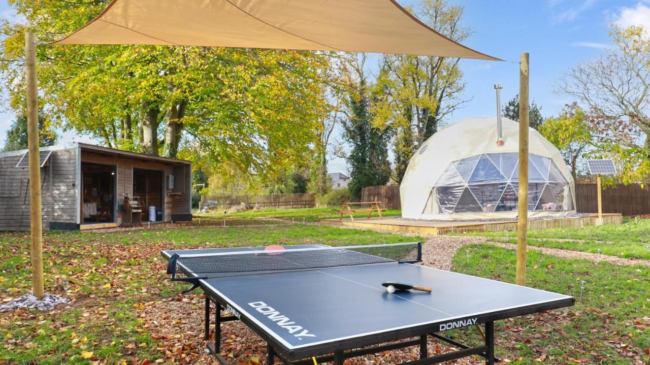 Luxury Dome With Private Wood-Fired Hot Tub Hotel Oxford Exterior foto