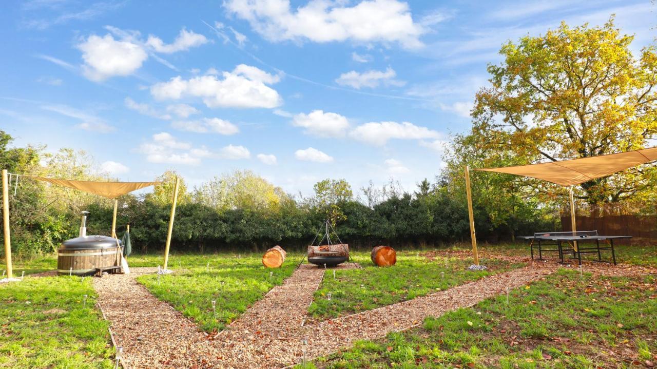 Luxury Dome With Private Wood-Fired Hot Tub Hotel Oxford Exterior foto
