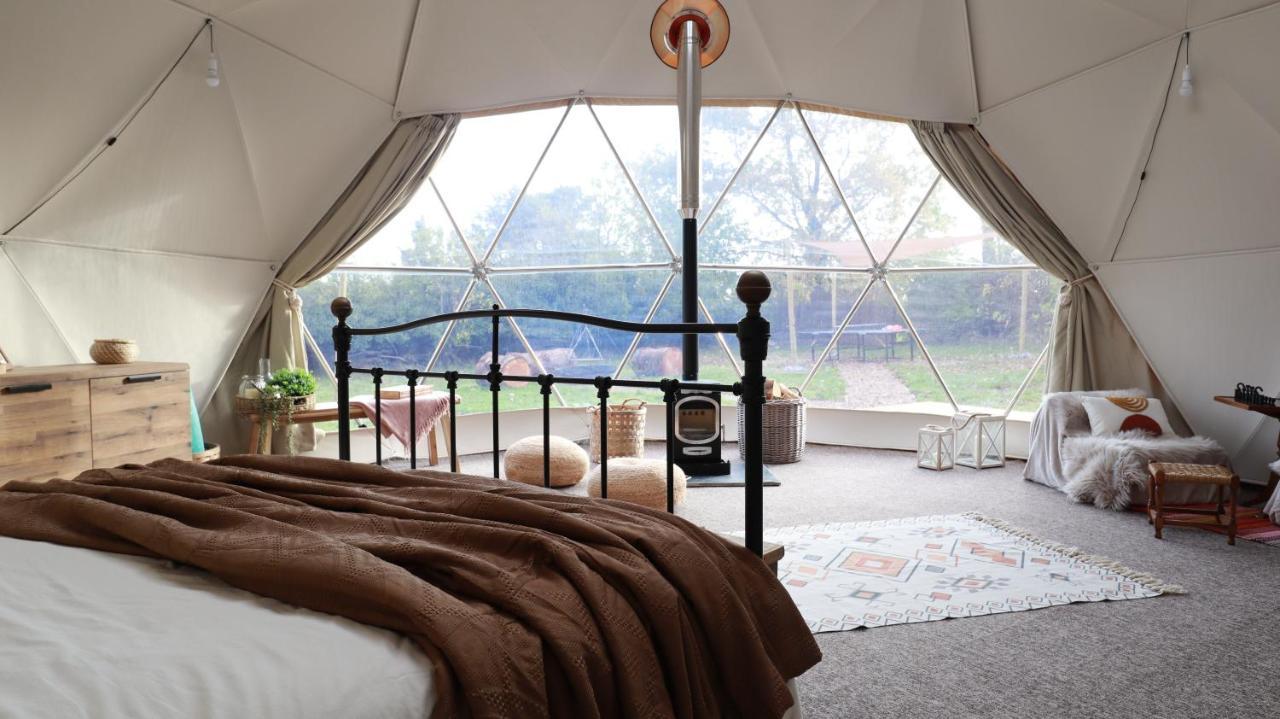 Luxury Dome With Private Wood-Fired Hot Tub Hotel Oxford Exterior foto